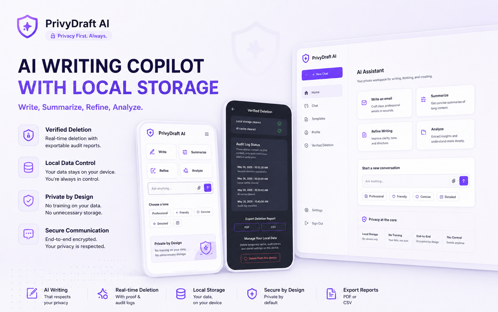 AI Writing App
